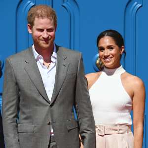 Prince Harry and Meghan Markle's Kids Archie and Lilibet Will Have New Titles on Royal Family Website white mock neck tank