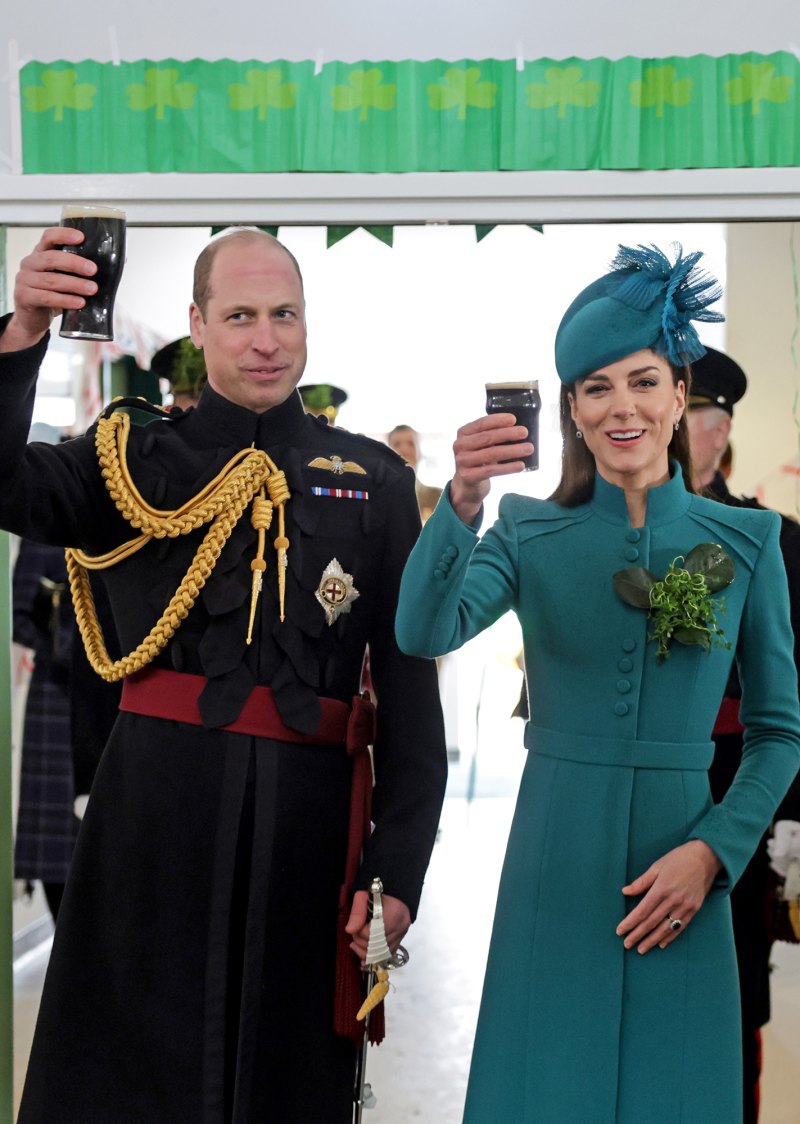 Princess Kate Attends 1st St. Patrick's Day Parade as Colonel of the Irish Guards: Photos