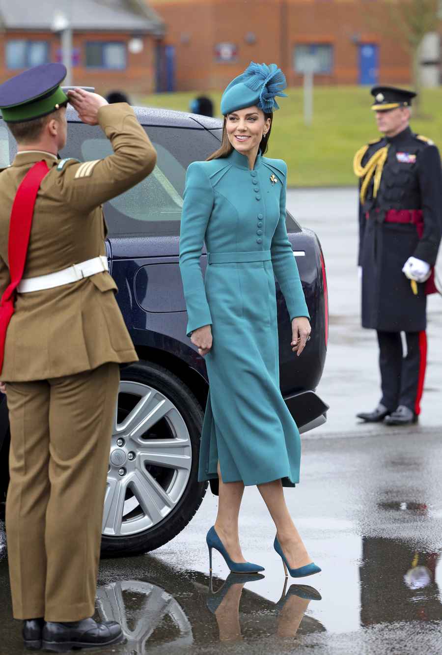 Princess Kate Attends 1st St. Patrick's Day Parade as Colonel of the Irish Guards: Photos