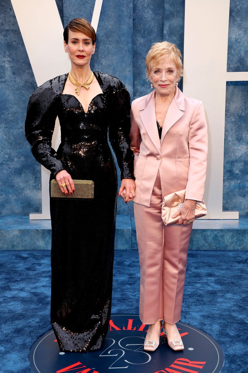 Sarah Paulson and Holland Taylor Vanity Fair Oscars Party Oscars 2023