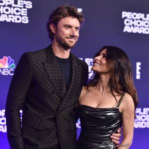 Sarah Shahi and Adam Demos Were ‘Free to Have a Lot More Fun and Play’ on ‘Sex/Life’ Season 2, Says Intimacy Coordinator polka dot suit