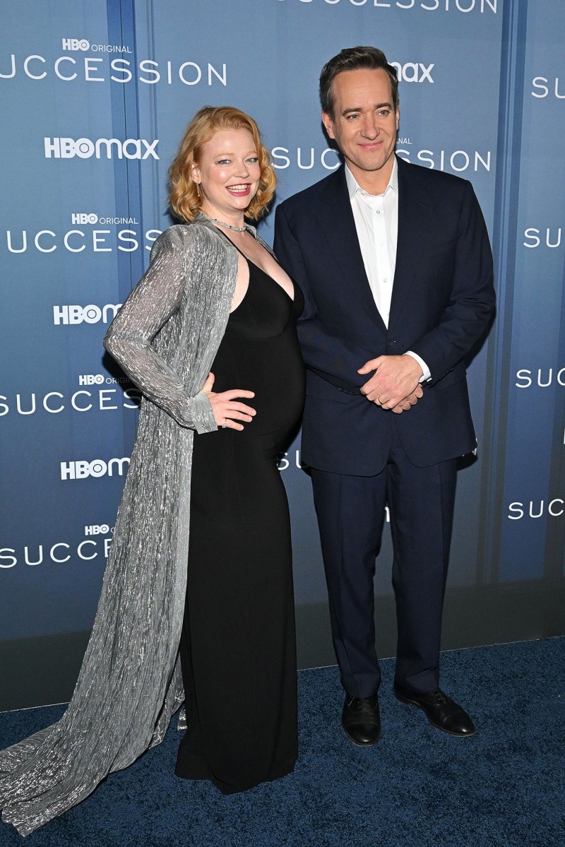 Sarah Snook Reveals Pregnancy, Debuts Baby Bump at 'Succession' Season 4 Premiere- Photos - 983 Sarah Snook, Matthew Macfadyen