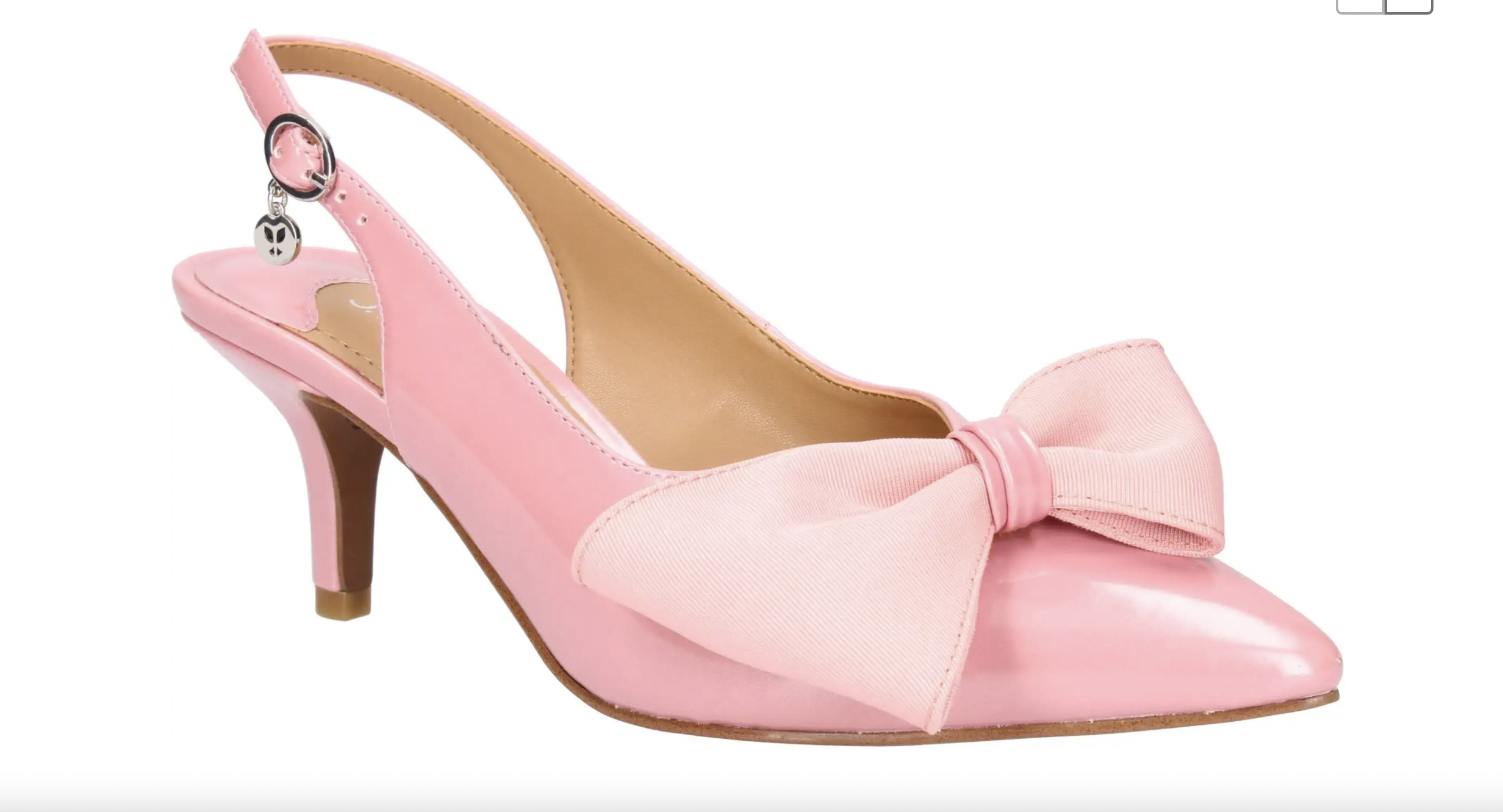 Pearl flower wedding shoes in pink for bridal shoes on wedding day
