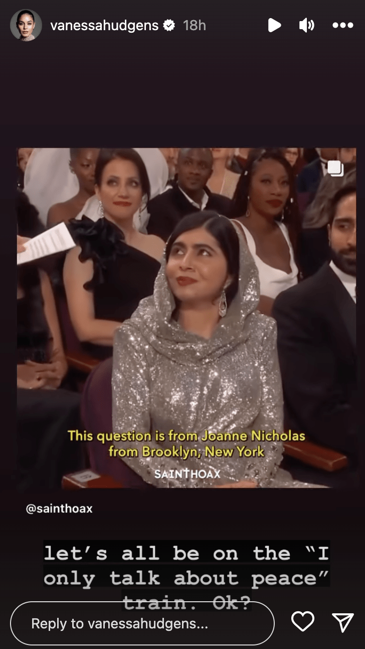 Vanessa Hudgens Posts Cryptic Message After Austin Butler Oscars Run-In