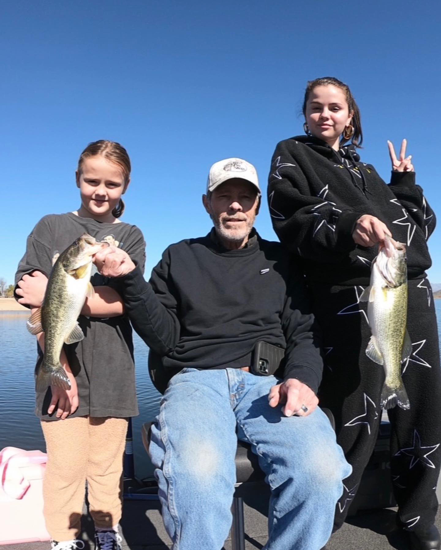 Selena Gomez Bonds With Family on Fishing Trip After Announcing Social Media Break Amid Hailey Bieber Drama