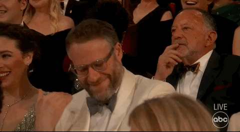 Seth Rogen Awards Show Reactions Oscars 2023