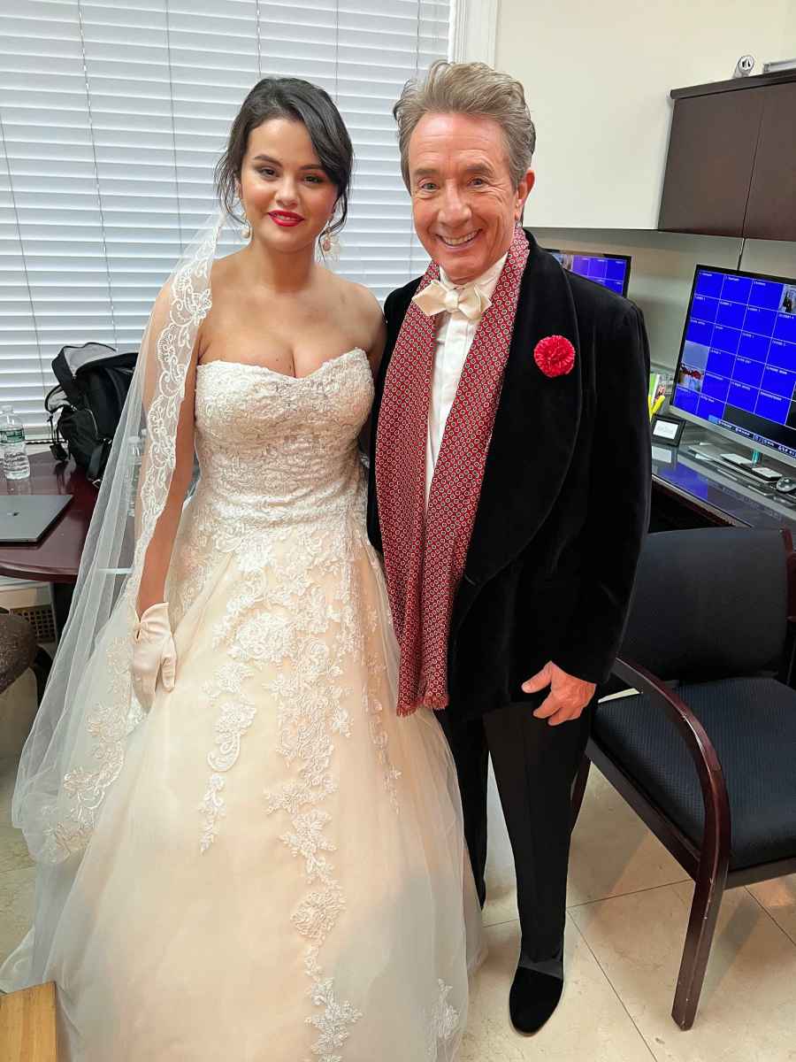 Steve Martin Recreates 'Father of the Bride' Photo With 'Only Murders in the Building' Costar Selena Gomez - 073