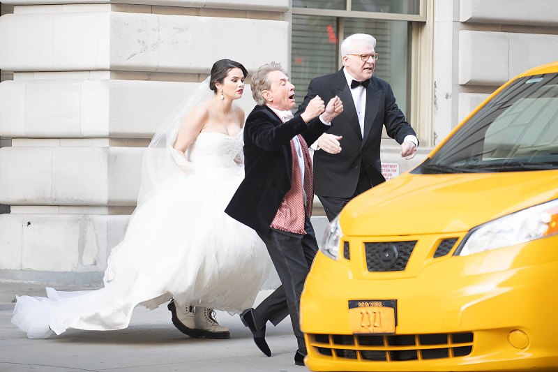 Steve Martin Recreates 'Father of the Bride' Photo With 'Only Murders in the Building' Costar Selena Gomez - 078