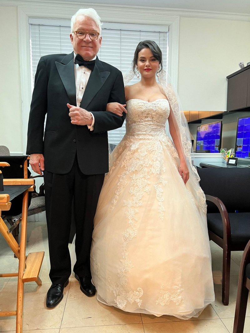 Steve Martin Recreates 'Father of the Bride' Photo With 'Only Murders in the Building' Costar Selena Gomez