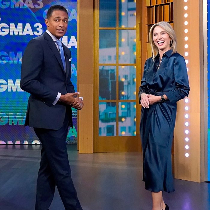 T.J. Holmes and Amy Robach Have 'Talked About' Engagement, Moving In