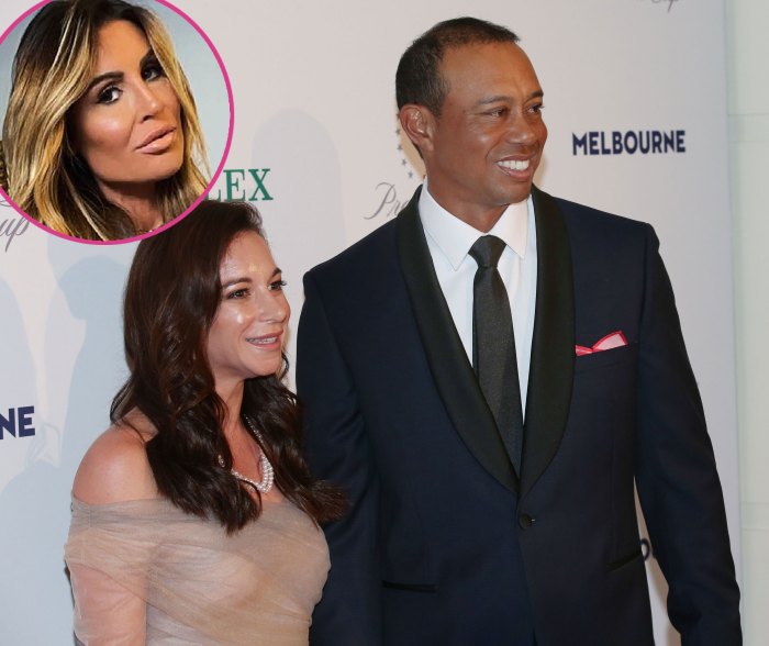 Tiger Woods’ Ex Rachel Uchitel Reacts to His Messy Split From Erica Herman red hankerchief