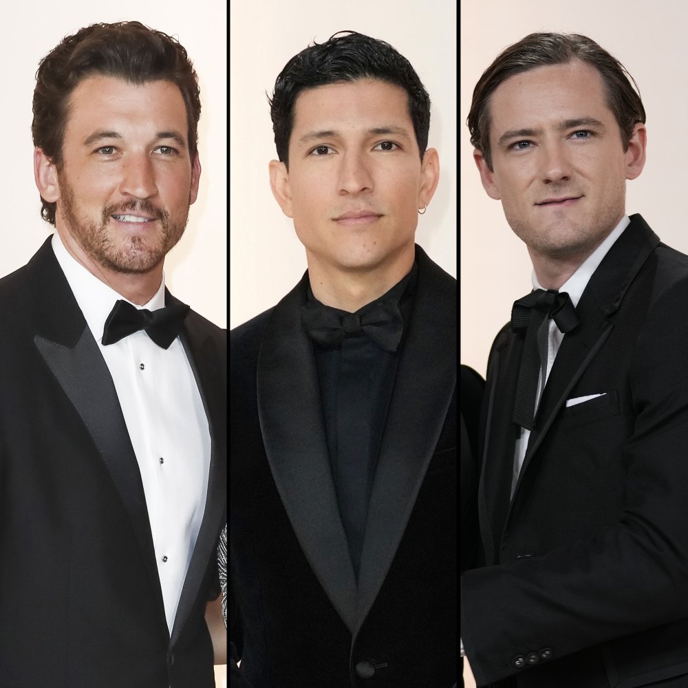 'Top Gun: Maverick' Hunks Hit the Oscars 2023 Red Carpet: Miles Teller, Danny Ramirez and More
