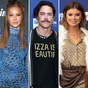 Vanderpump Rules Ariana Madix, Tom Sandoval and Raquel Leviss