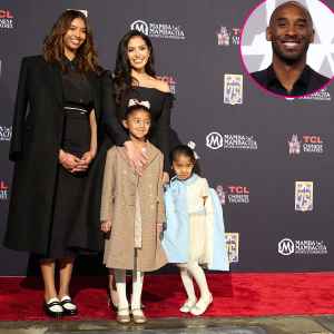 Vanessa Bryant and Daughters Honor Kobe Bryant at Handprint Ceremony