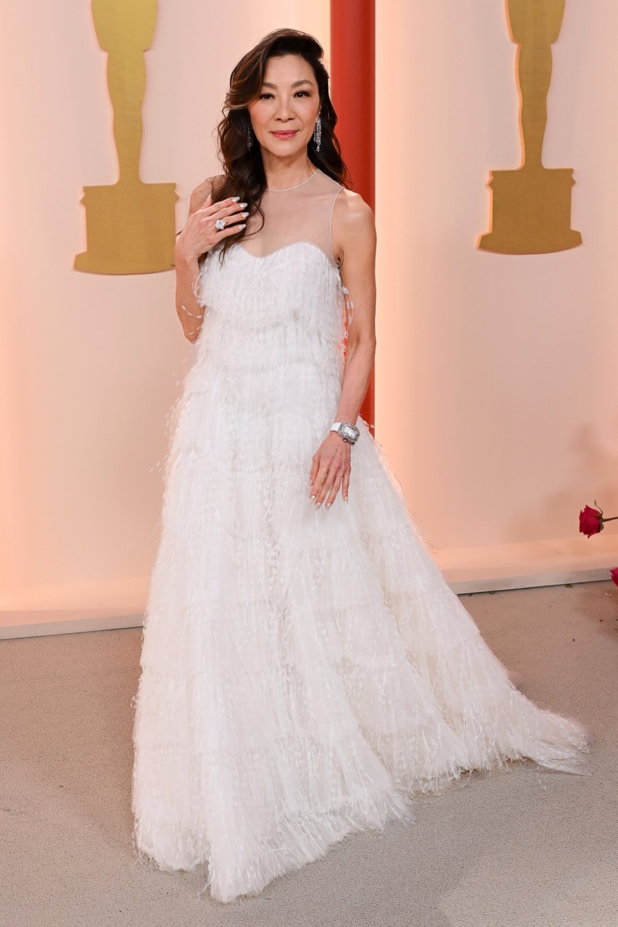 Winter Whites Have Taken Over the Champagne Carpet at the 2023 Oscars- Photos - 636 95th Annual Academy Awards, Arrivals, Los Angeles, California, USA - 12 Mar 2023 Oscars