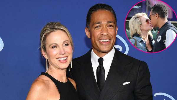 Amy Robach and T.J. Holmes Pack on the PDA in New York City After Running Half Marathon Together: Photos