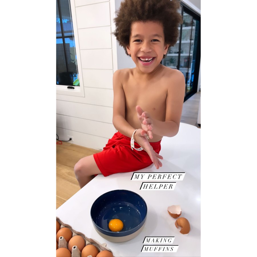 Allison Holker’s Son and More Celeb Kids Who Help in the Kitchen