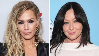 Jennie Garth Denies Shannen Doherty Feud After Absence From '90210' Cast Photos at 90s Con: 'Stop Reaching'