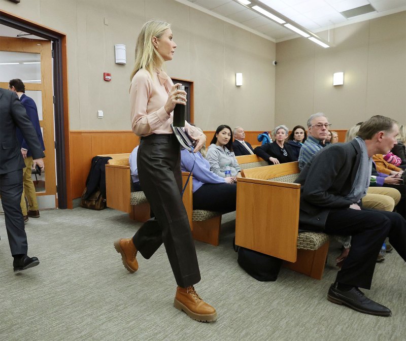 Gwyneth Paltrow's Trial Style