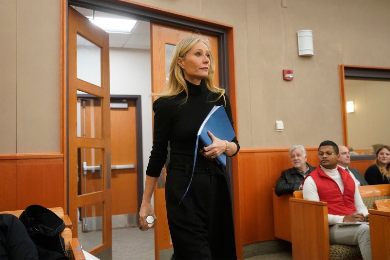 Gwyneth Paltrow's Trial Style