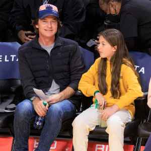 Jason Bateman Makes Rare Appearance With Daughter As They Attend a Lakers Game: Photos
