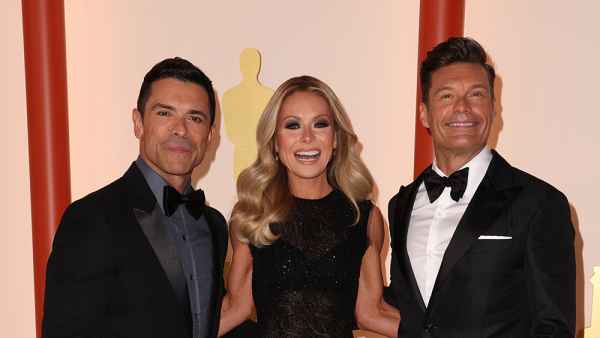 Kelly Ripa and Mark Consuelos Attend Oscars with Ryan Seacrest Oscars 2023