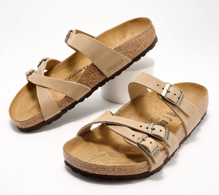 Birkenstock criss-cross sandals