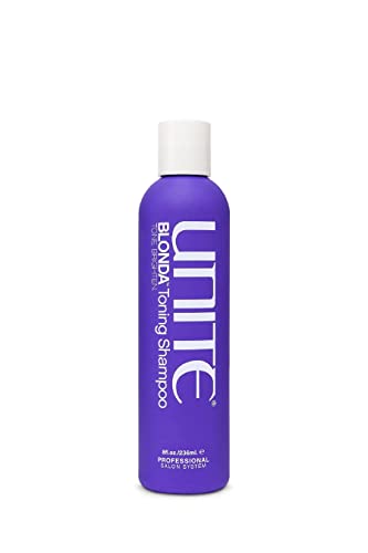 UNITE Hair BLONDA Purple Shampoo, 8 Fl Oz