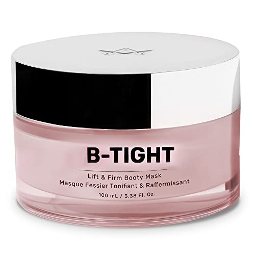 MAËLYS Cosmetics B-TIGHT Lift and Firm Booty Mask -Leave On Booty Mask -Helps Reduce the Appearance of Cellulite for a Lifted and Firm-looking Booty - Hyaluronic Acid, Guarana Extract, Pink Pepperslim