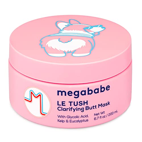 Megababe Butt & Body Mask - Le Tush | Clarifying, Exfoliating & Hydrating | 6.7 fl oz