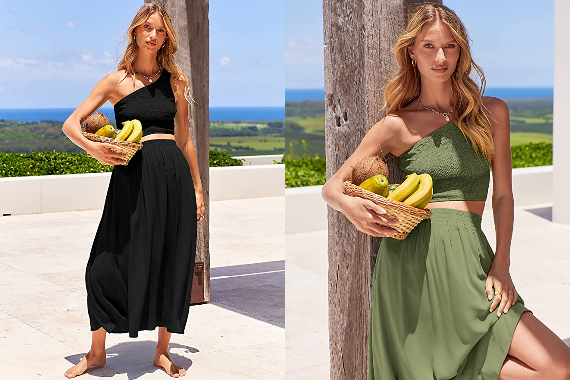 ANRABESS-Women's-Crop-Top&High-Waist-Skirt-Set