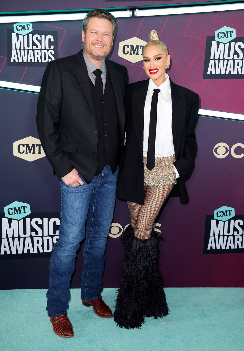 April 2023 Blake Shelton Gwen Stefani 2023 CMT Music Awards