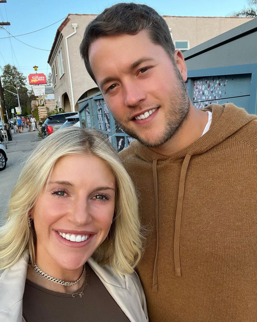 April 2023 Matthew Stafford and Wife Kelly Relationship Timeline