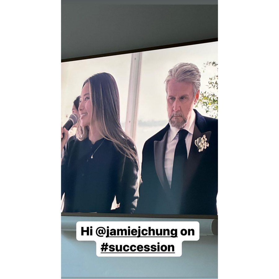 April 2023 Succession Bryan Greenberg and Jamie Chung Timeline