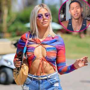 Ariana Madix Spotted Kissing Daniel Wai at LAX After Their Cozy Coachella Weekend 011
