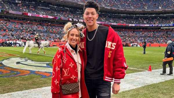 Brittany Matthews and Jackson Mahomes
