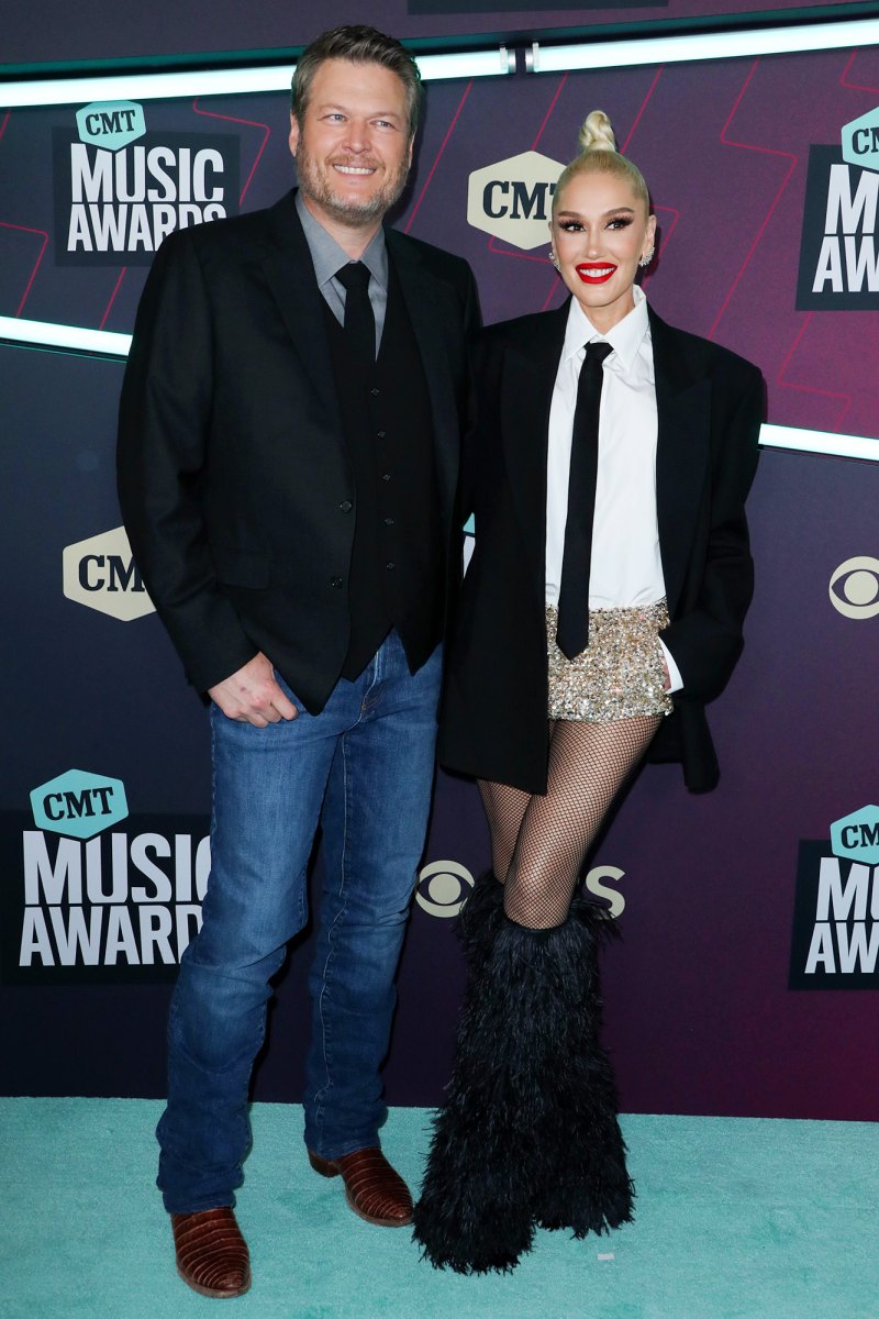 CMT Music Awards 2023 - Hottest Couples - 598 Blake Shelton and Gwen Stefani.