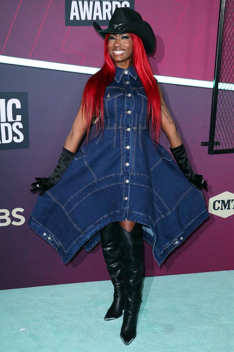 CMT Music Awards 2023 - Red Carpet - 550 Reyna Roberts