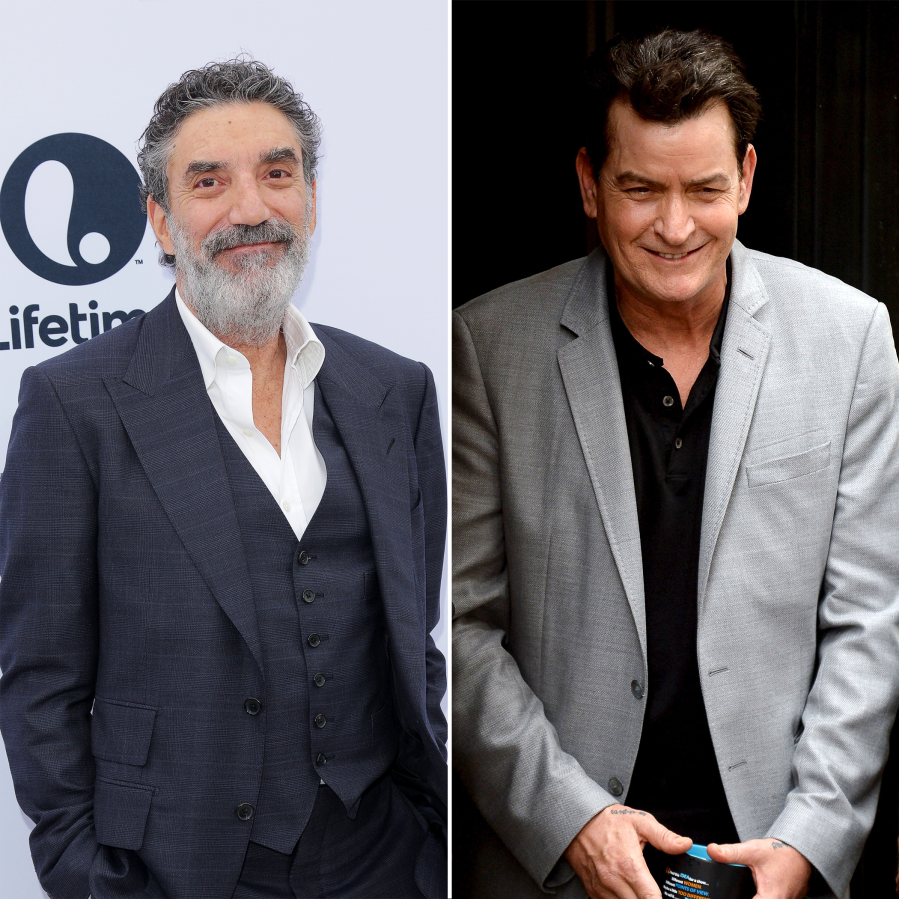 Charlie Sheen and Chuck Lorres Ups and Downs After Two and a Half Men Firing How to Be a Bookie Reunion019