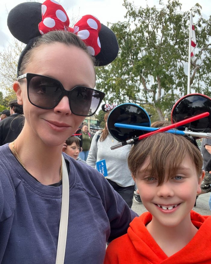 Christina Ricci Takes 8-Year-Old Son Freddie to Disneyland for Spring Break: See Rare Family Photo