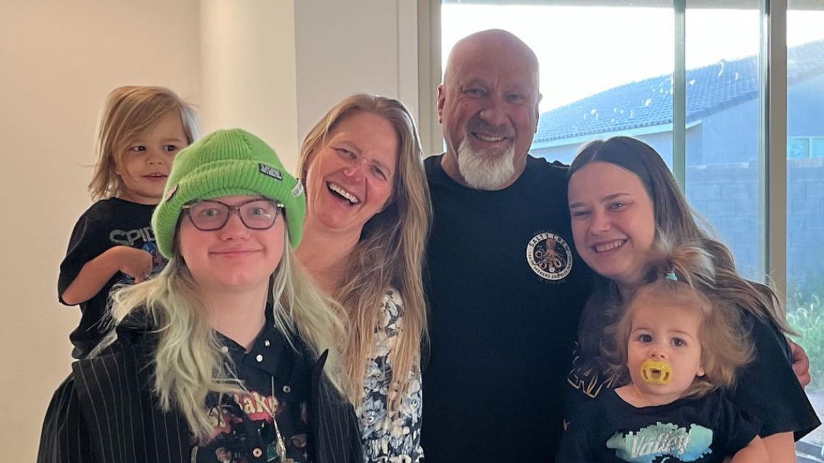 Christine Brown, Boyfriend David Woolley Visit His Daughter | Us Weekly