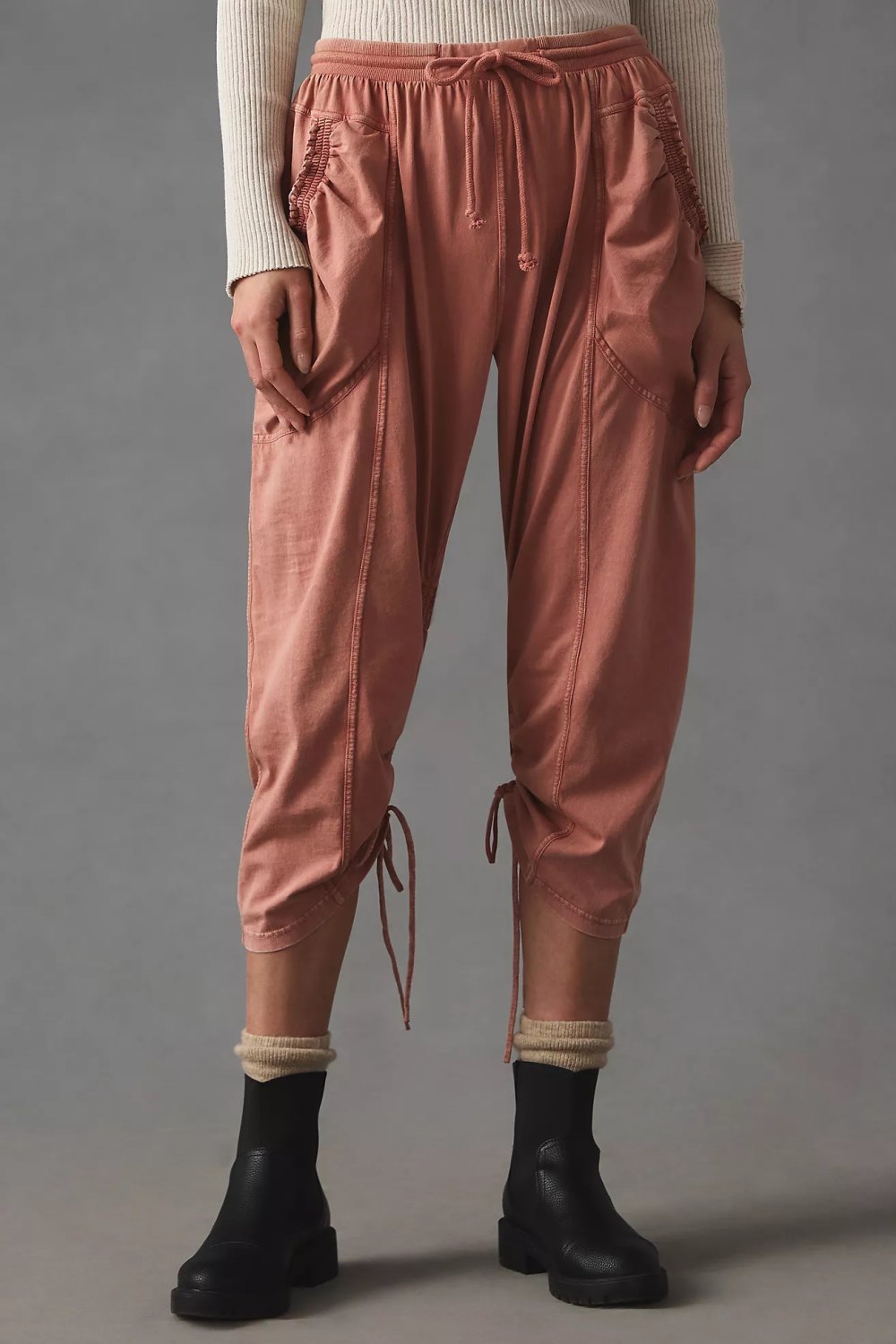 Daily Practice by Anthropologie Ankle-Tie Joggers