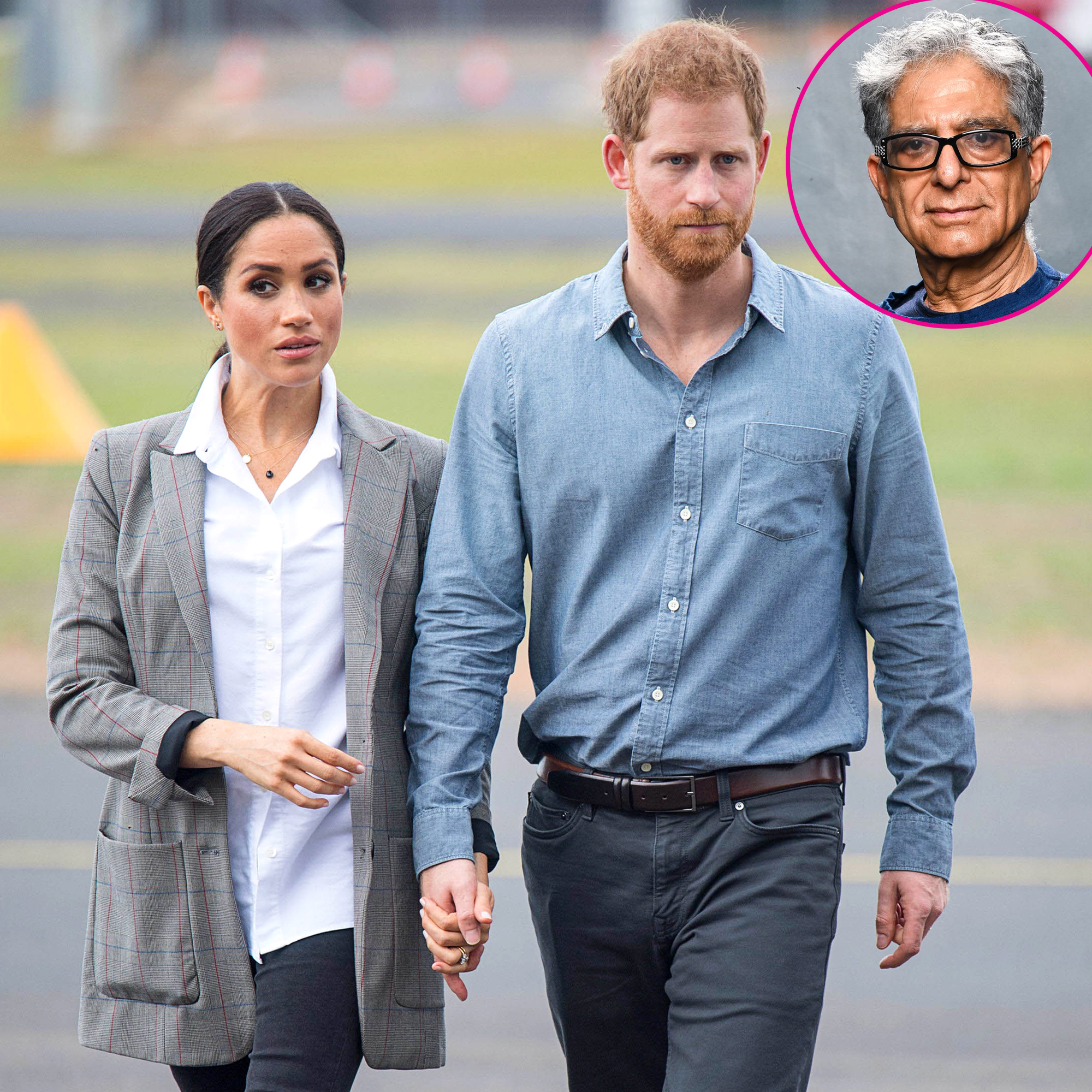 Deepak Chopra Says Prince Harry and Meghan Markle Are ‘Struggling' Amid Royal Drama