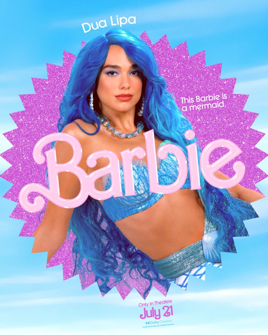Dua Lipa Barbie Movie 2023