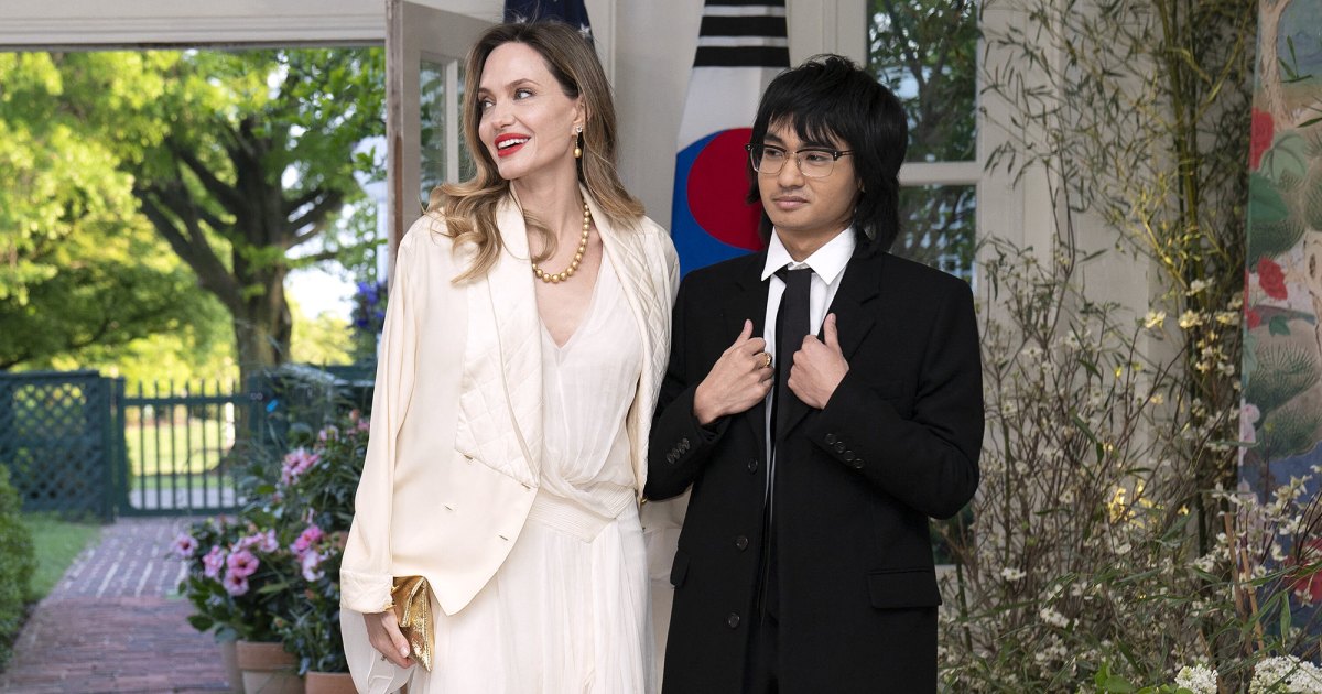 Angelina Jolie, Son Maddox Attend White House State Dinner: Pics | Us ...