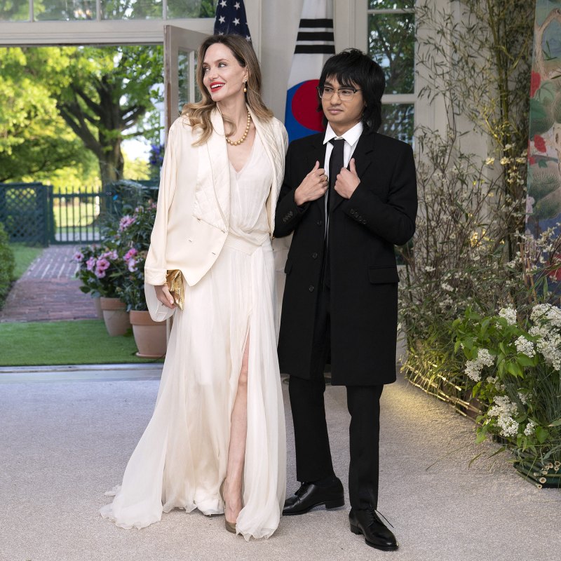 Feature Angelina Jolie and Son Maddox Make Rare Joint Appearance at White House State Dinner