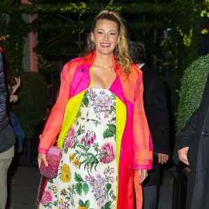 Feature Blake Lively Makes First Red Carpet Appearance Since Welcoming Baby