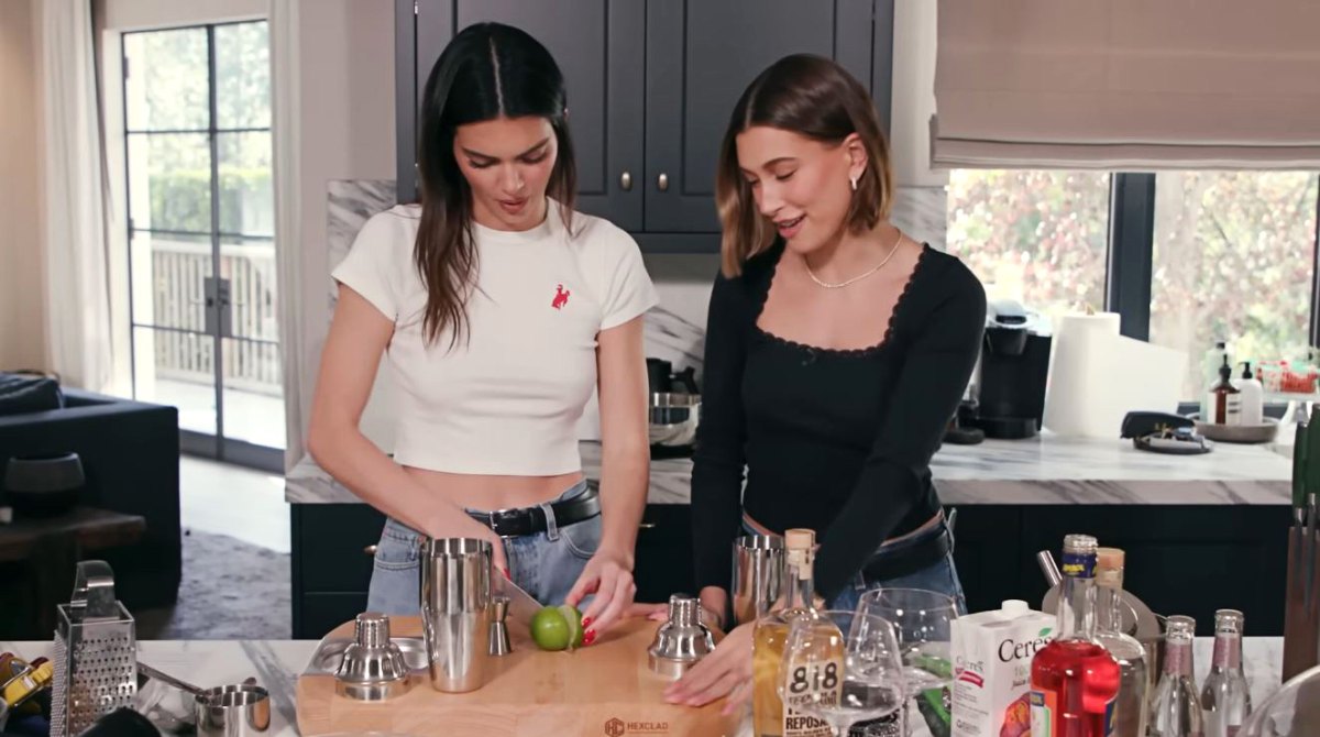 Hailey Bieber on Kendall Jenner's Chopping After Cucumber Drama