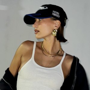 Hailey Bieber Wears JB Earrings - 163