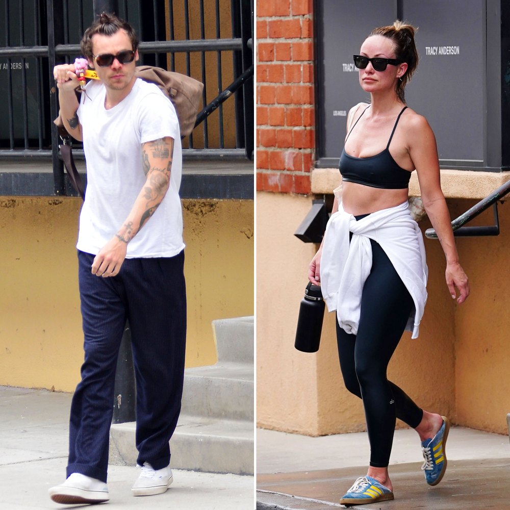 Harry Styles and Olivia Wilde Nearly Have a Run-In at the Gym